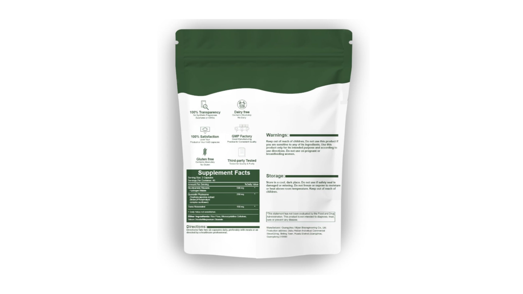 Liposomal NAD+ Resveratrol Nicotinamide