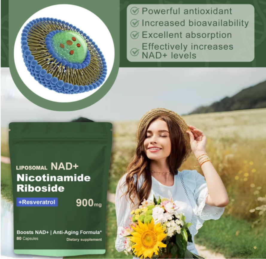 Liposomal NAD+ Resveratrol Nicotinamide