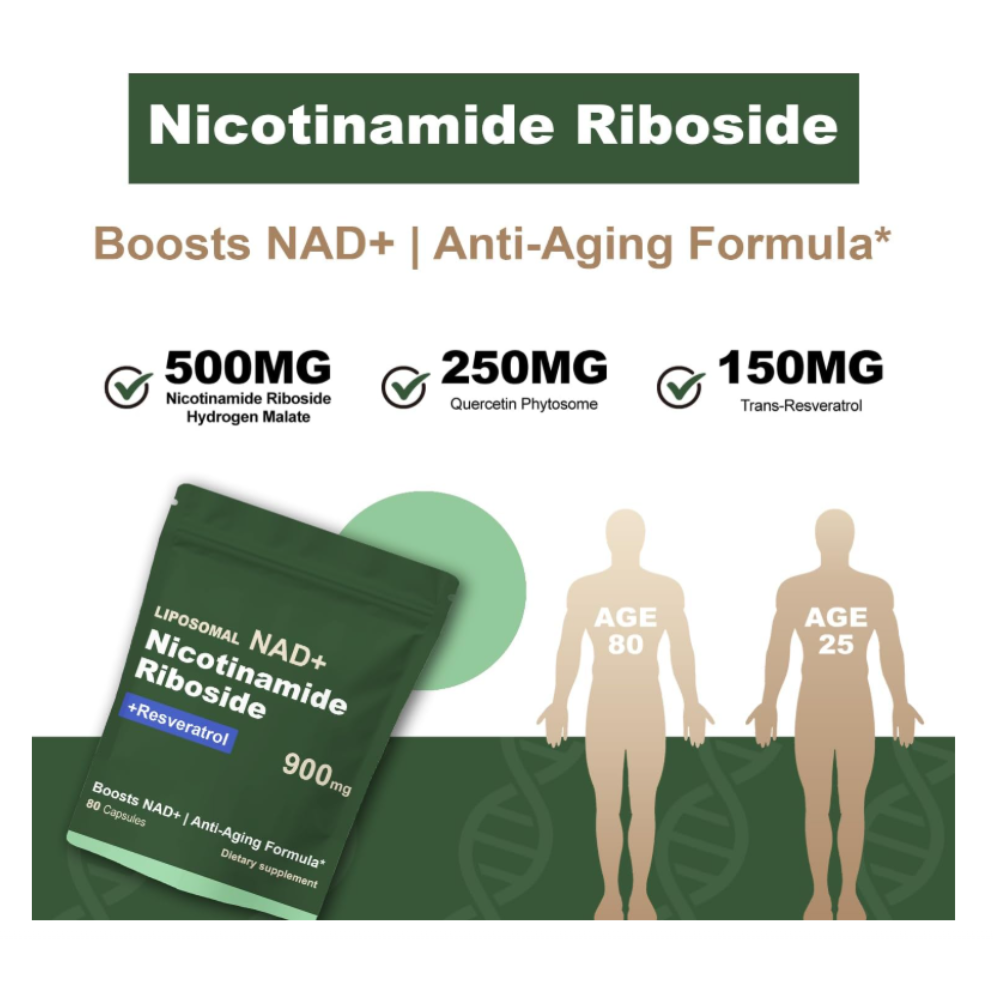 Liposomal NAD+ Resveratrol Nicotinamide