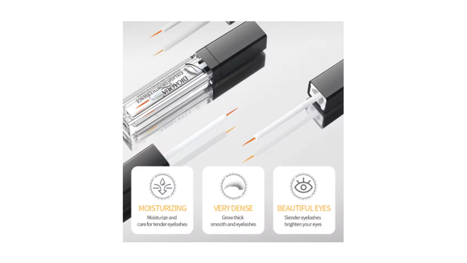 Serum Bioaqua para el cuidado de las cejas y crecimiento