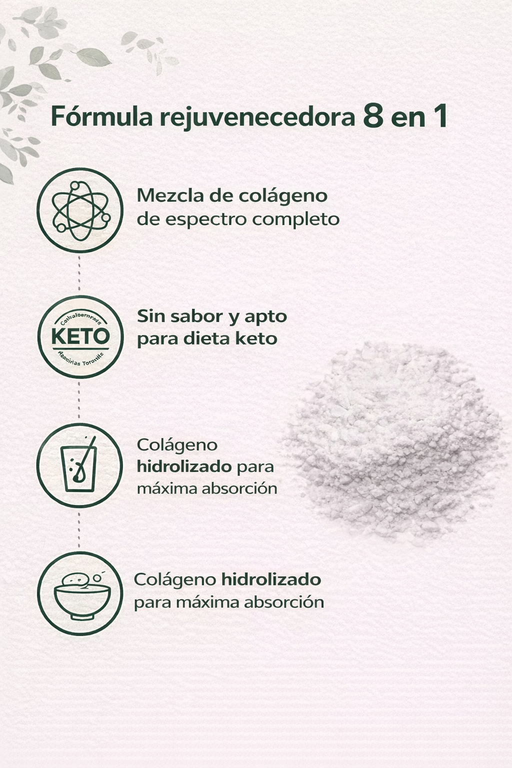 MULTICOLLAGEN PEPTIDES POLVO